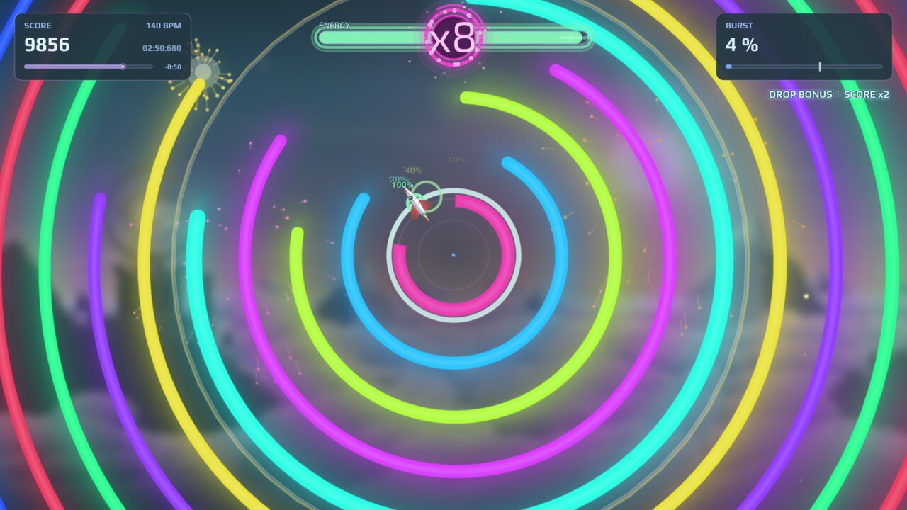 PERIHELIA screenshot: Trance at dawn above a sea of clouds