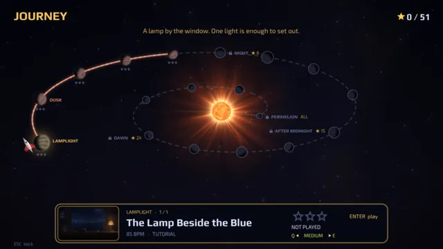 The JOURNEY map: a spiral path toward the Sun